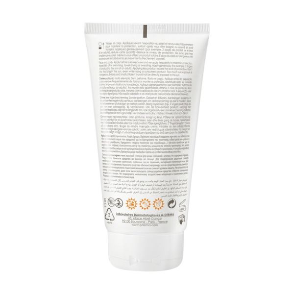 Protect AD Crème solaire très haute protection SPF50+ peaux sèches à tendance atopique 150 ml