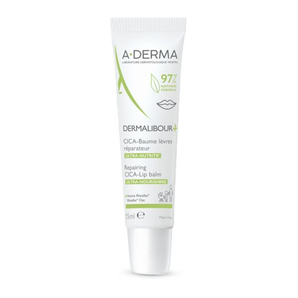 CICA-Baume lèvres réparateur DERMALIBOUR+ 15 ml