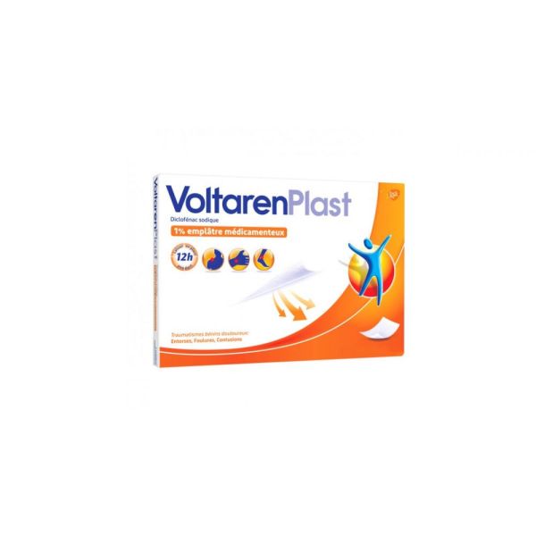 Voltarenplast 1% Emplatre - Sachet de 5