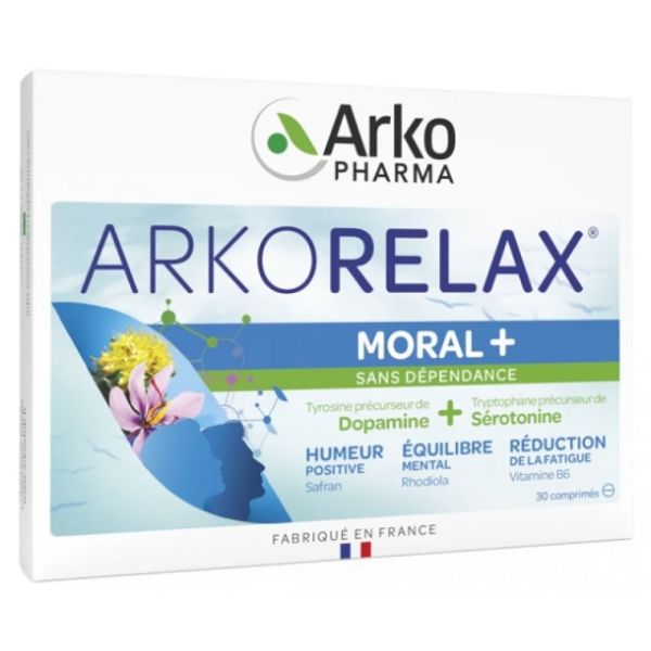 Arkorelax Moral+ - 30 Comprimés