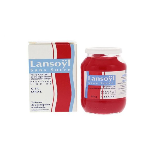 Lansoÿl Paraffine Gel Oral pot de 215g