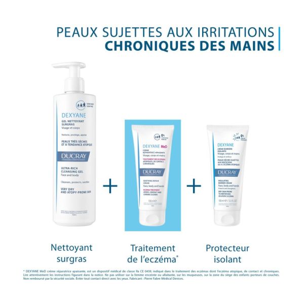 Dexyane MeD - Crème réparatrice apaisante Eczéma 30 ml