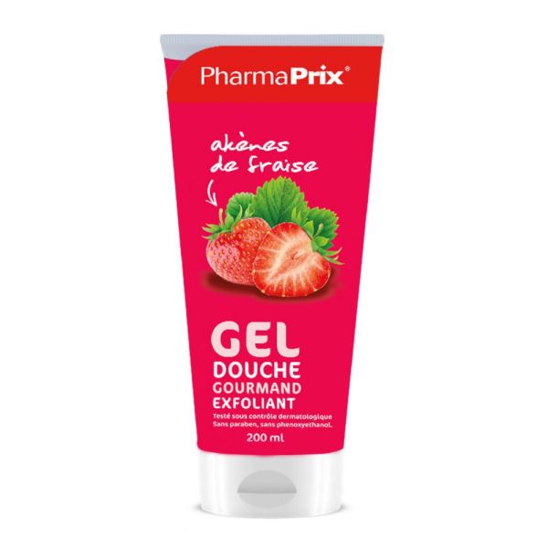 Gel douche gourmand exfoliant Fraise - 200ml