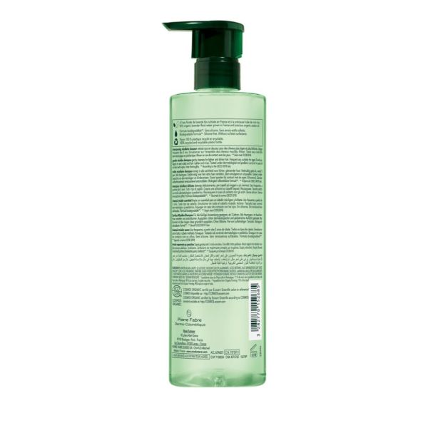 Shampooing micellaire douceur - Shampoing ultra doux sans sulfates - NATURIA 400 ml - Pompe