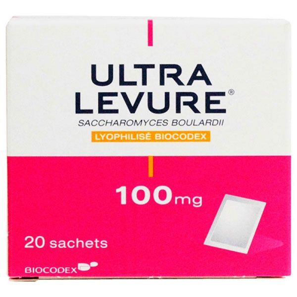 Ultra Levure Biocodex100mg 20 sachets