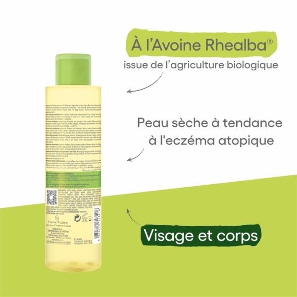 Huile lavante émolliente anti-démangeaisons EXOMEGA CONTROL 200 ml