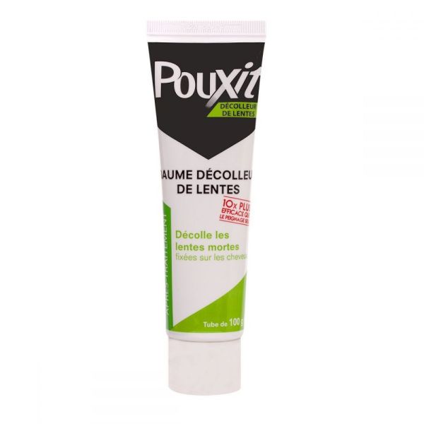 Baume décolleur lentes Pouxit x 100 g + peigne