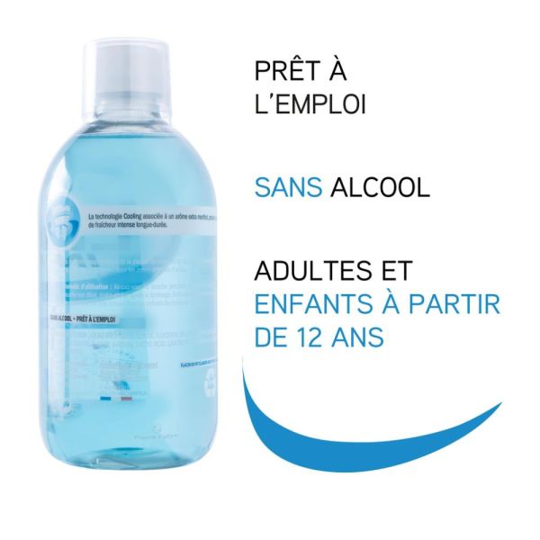 Eluday Intense - bain de bouche quotidien fraîcheur intense 500 ml