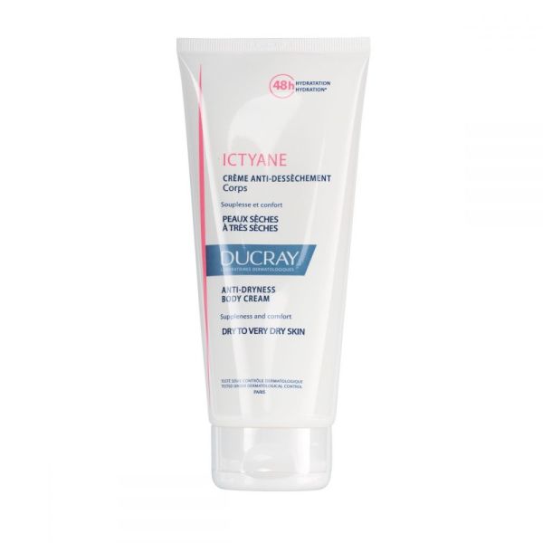 Ictyane crème anti-dessèchement corps Ducray x 200 ml