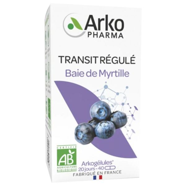 Arkogelules Baie Myrtille Bio - 40 Gélules