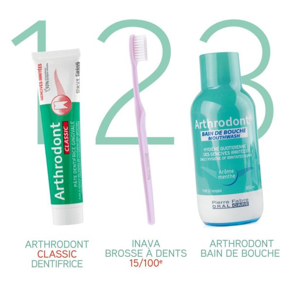 Arthrodont Classic - dentifrice gencives irritées 50 ml