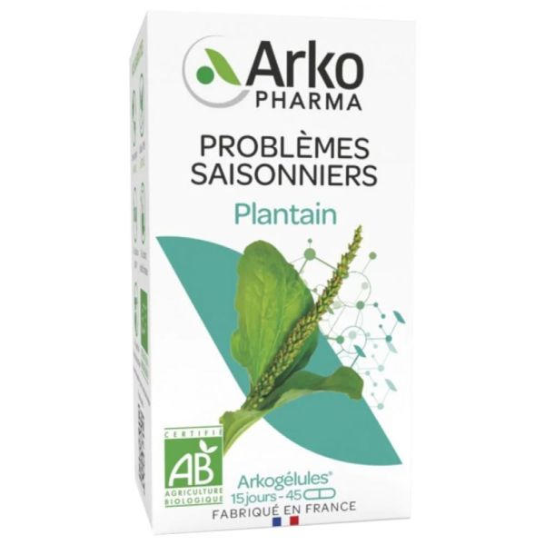 Arkogelules Plantain Bio - 45 Gélules