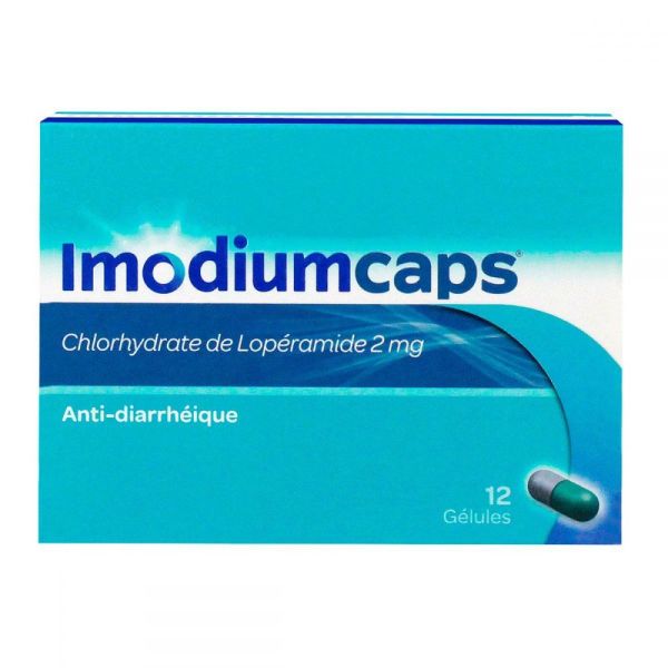 Imodium Caps 12 gélules