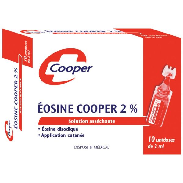 Eosine 2% -10 Unidoses de 2ml