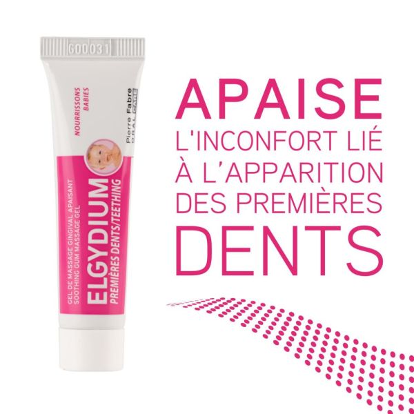 ELGYDIUM Gel premières dents - bébé 15 ml