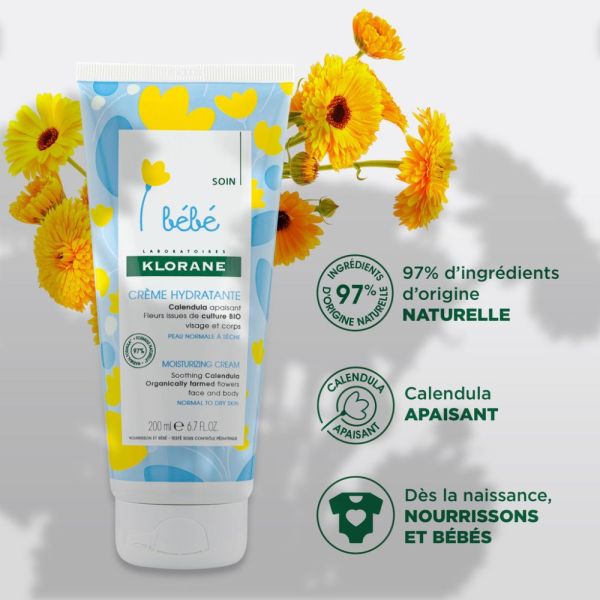 Bébé Crème hydra 200ml