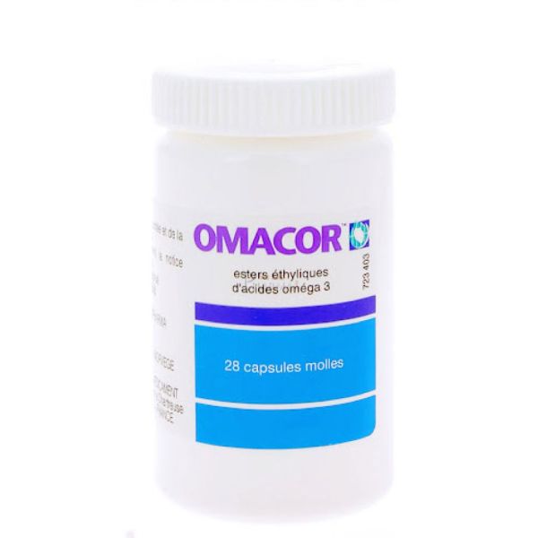 Omacor 1000mg - 28 capsules