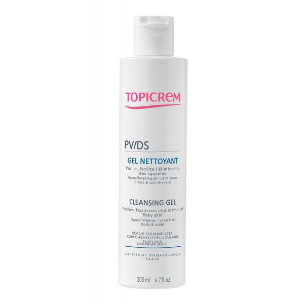 Topicrem PV/DS Gel Nettoyant Flacon x 200ml