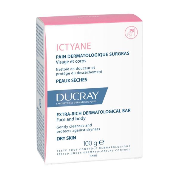 Ictyane - Pain dermatologique surgras 100 g