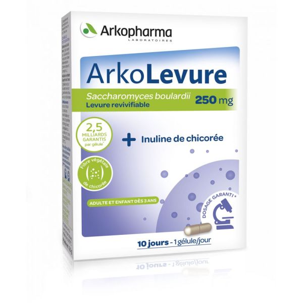 Arkolevure 250mg - 10 gélules