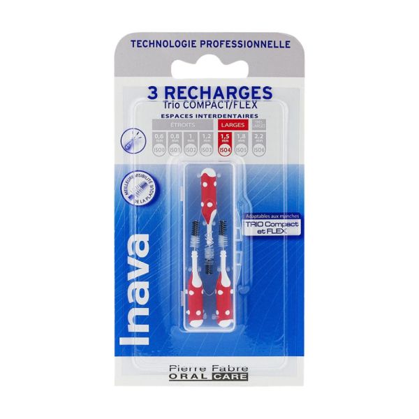 Inava Recharge rouge (ISO 4) - brossette interdentaire 1 u