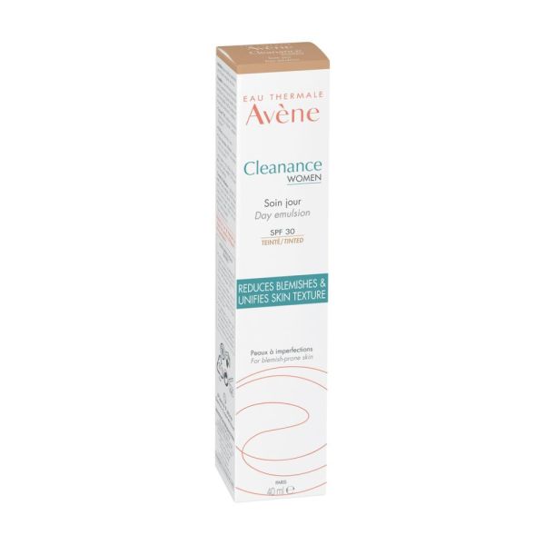 Cleanance Women Soin jour SPF 30 teinté peaux mixtes ou grasses à imperfections 40 ml