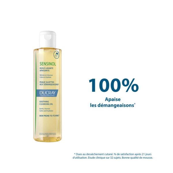 Sensinol - Huile lavante apaisante - visage et corps 400 ml