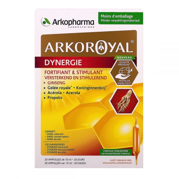 Arkoroyal Dynergie Arkopharma x 20 ampoules