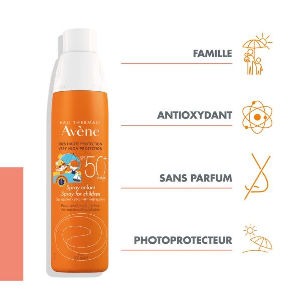 Solaire Spray enfant SPF 50+ 200 ml