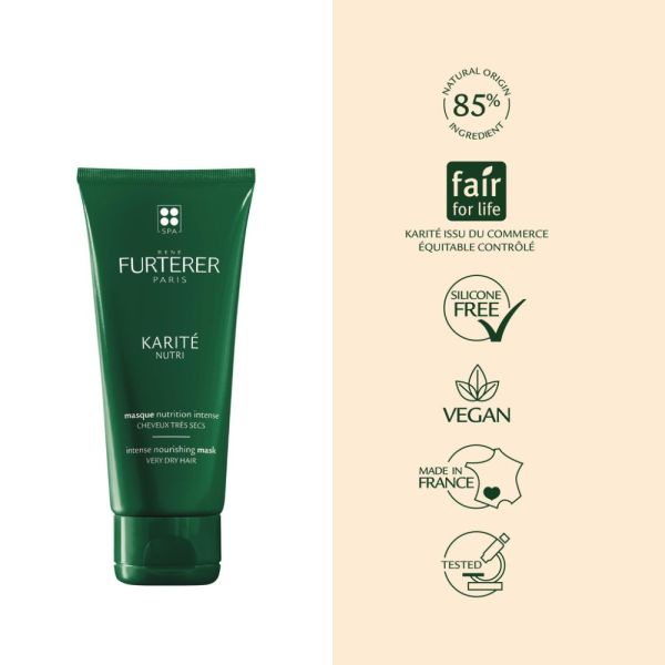 Karité Nutri - Masque nutrition intense d'exception au beurre de Karité 100 ml