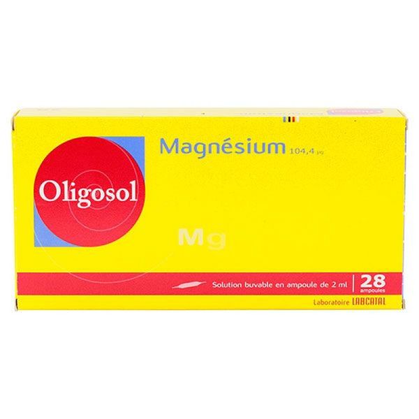 Oligosol Magnésium 28 Ampoules