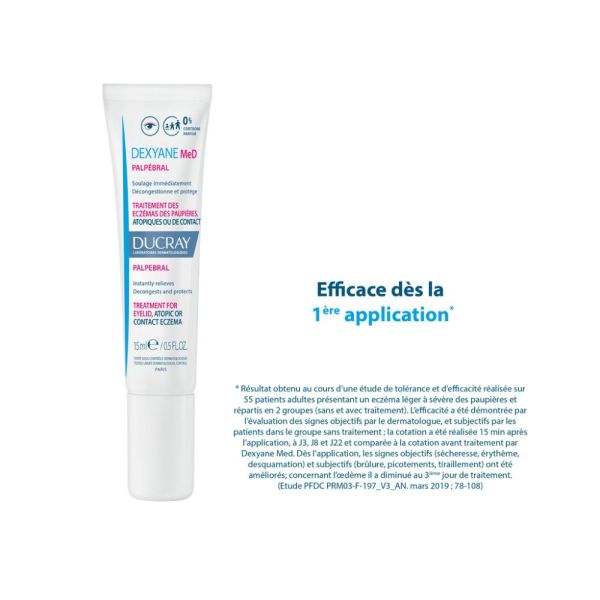 Dexyane MeD - Palpebral - Eczémas des paupières 15 ml