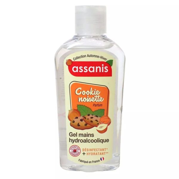 Gel Hydroalcoolique Cookie Noisette - 80mL